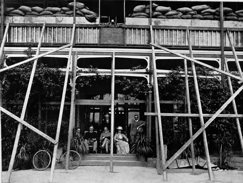 During the Siege of Kimberley Cecil Rhodes made the Sanatorium his home