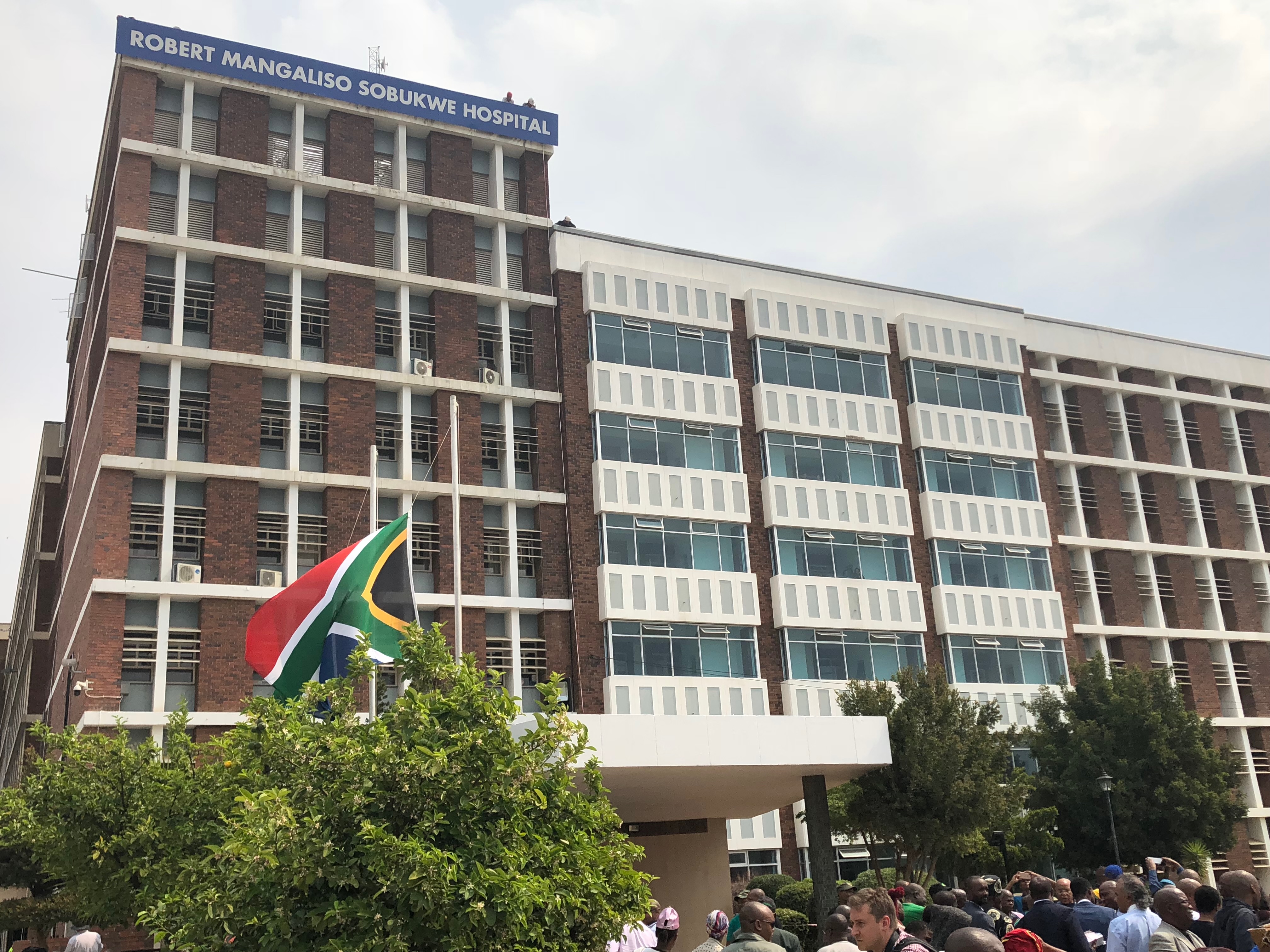 Frontage of Robert Mangaliso Sobukwe Hospital