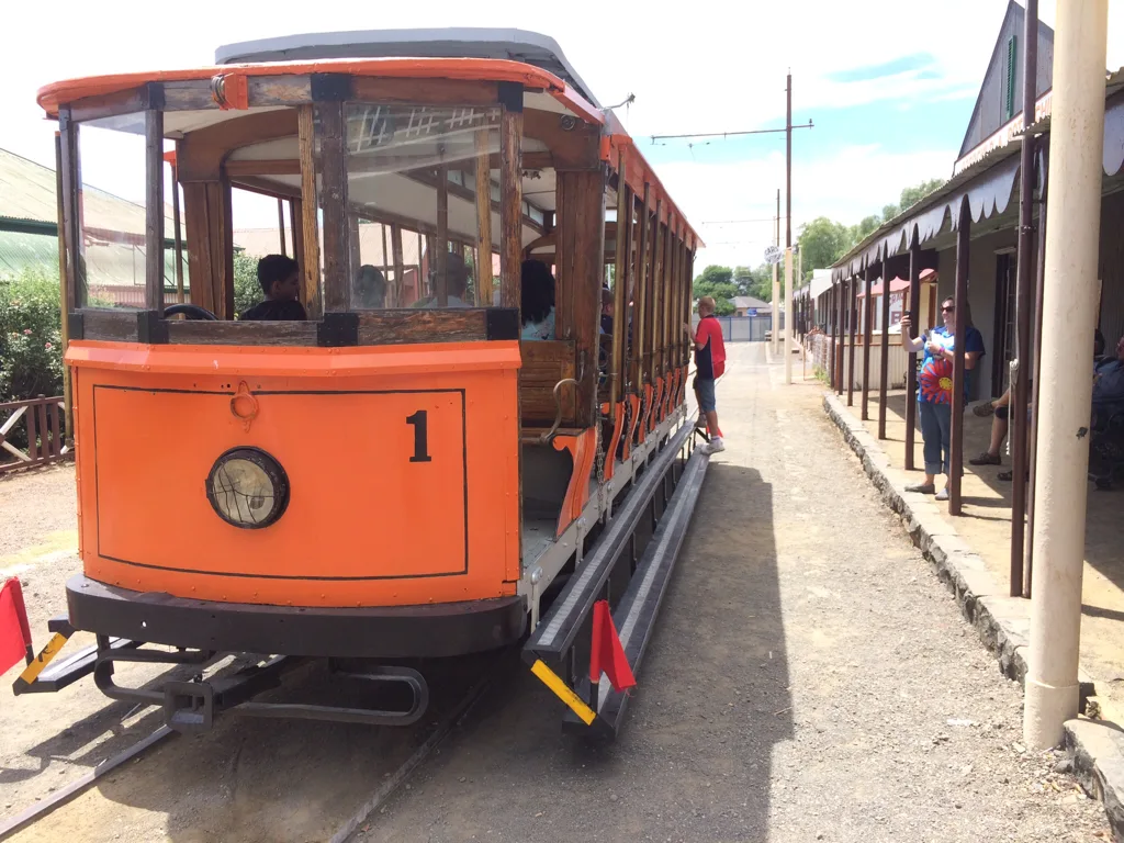 Tram at the Big Hole 