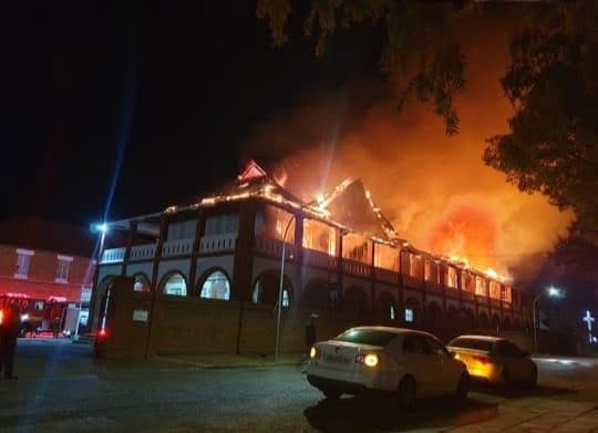 Oppenheimer Hose burns on 5 May 2025