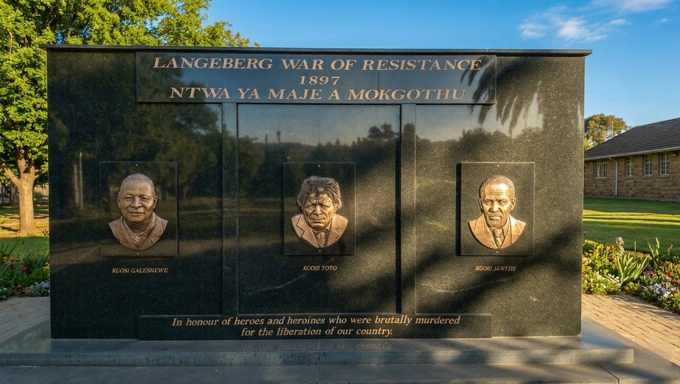 This memorial is at the Kuruman Information Centre (The Eye) in Kuruman,