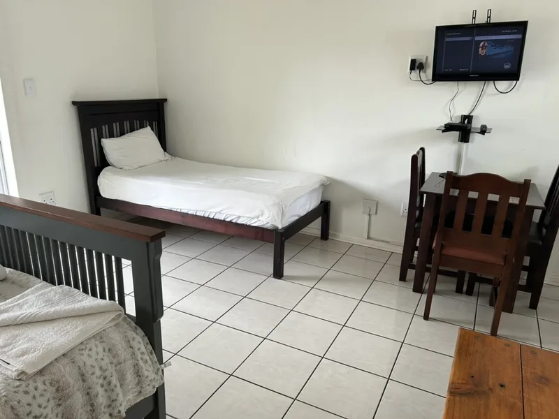 Room 7 single bed at the Solomon Edwardian Guest House