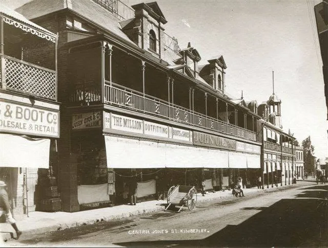 John Orr's department store on Jones Street in Kimberley