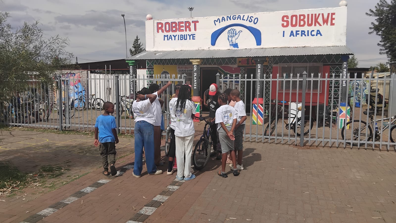 Former legal practice of Robert Sobukwe in Galeshewe, Kimberley, now used as a community centre.