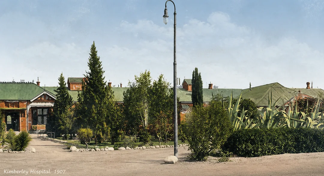 Kimberley Hospital in 1907.