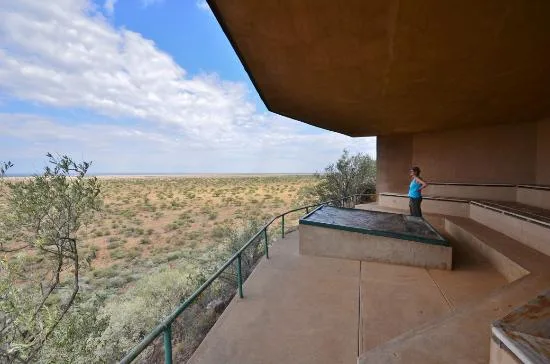 Visitor viewing platform at Magersfontein. 