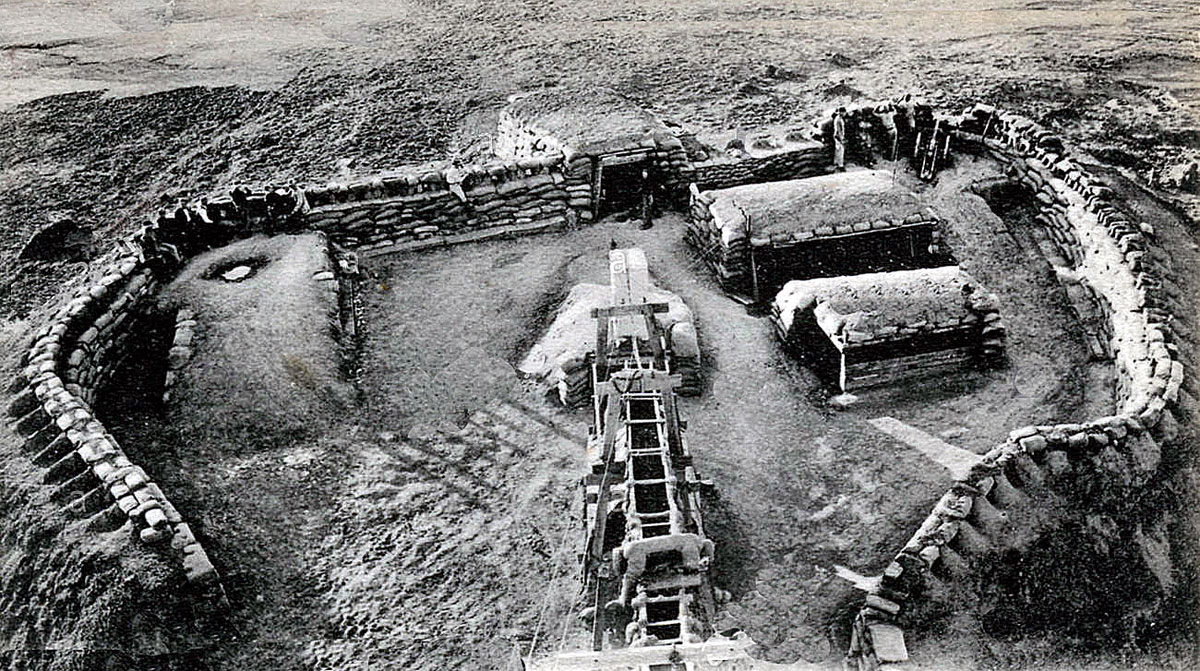 British redoubt outside Kimberley during the Siege of Kimberley