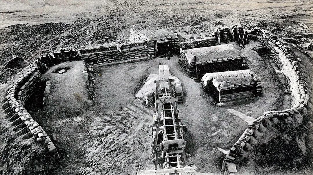 British redoubt outside Kimberley during the Siege of Kimberley