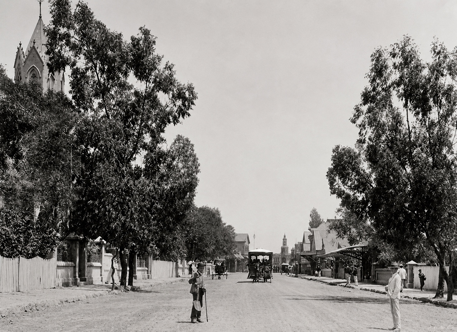 Du Toitspan Road in the 1880s