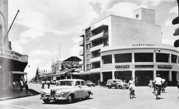 Blumenthal’s Corner on Jones Street (now Phakamile Mabija Street)