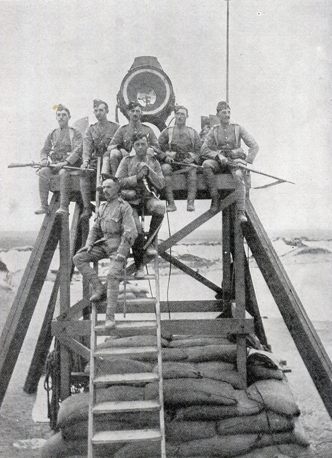 De Beers searchlight used to signal to relief forces during the Siege of Kimberley