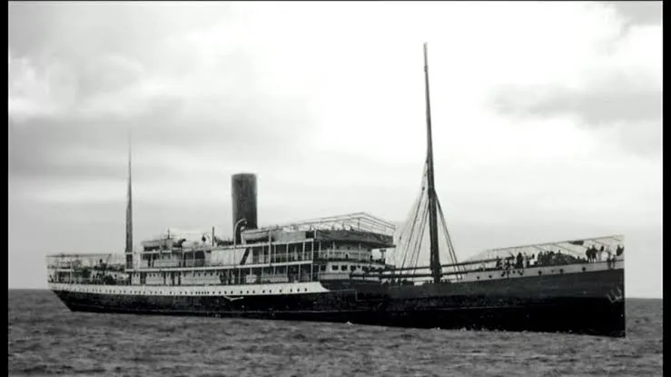 Photo of the SS Mendi