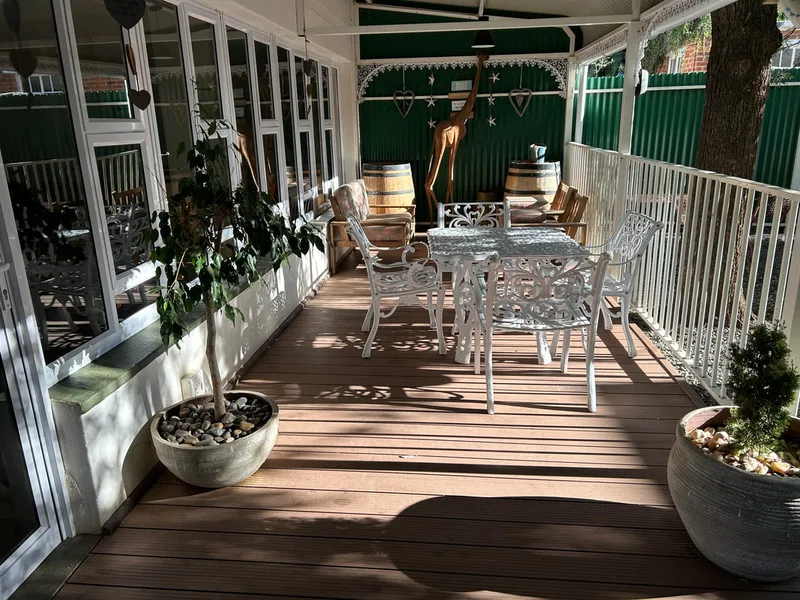 Edwardian Stoep at the Solomon Edwardian Guest House