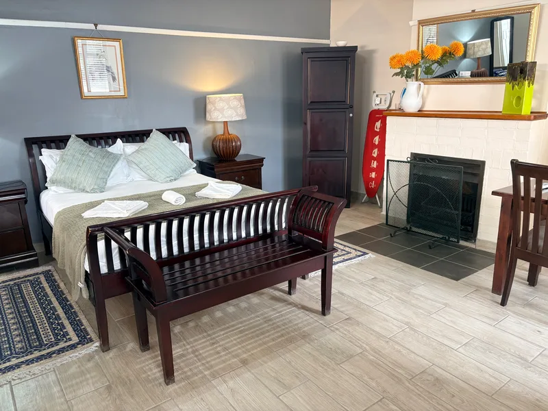 Room 5  queen-size bed at the Solomon Edwardian Guest House