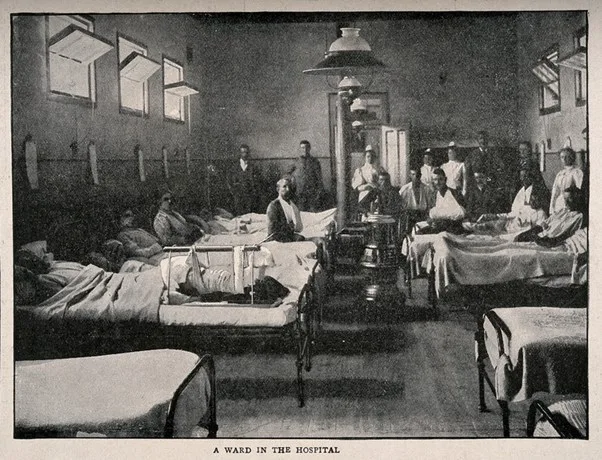 A ward at Kimberley Hospital