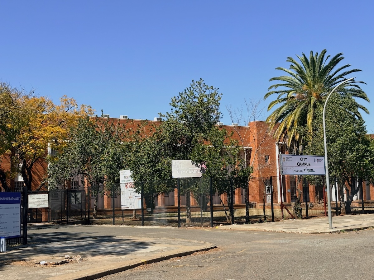 Northern Cape Urban TVET City Campus next to the William Humphreys Art Gallery in Kimberley.