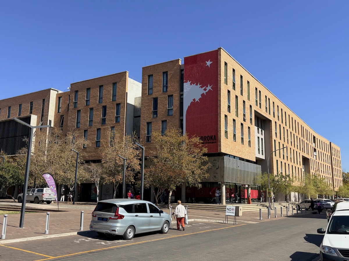 Moroka student residence at Sol Plaatje University, Kimberley.