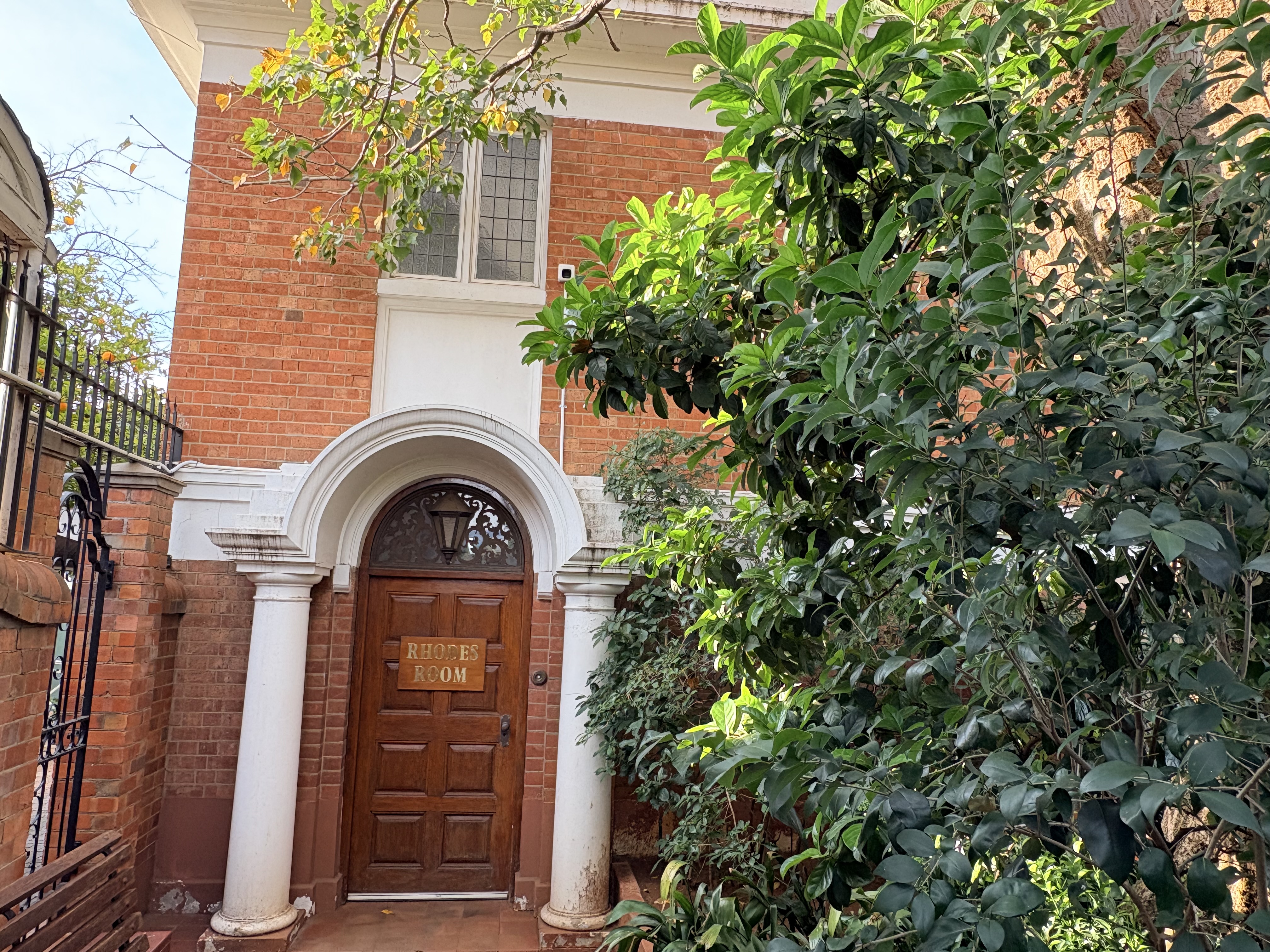 Entrance to the former Ladies Annexe