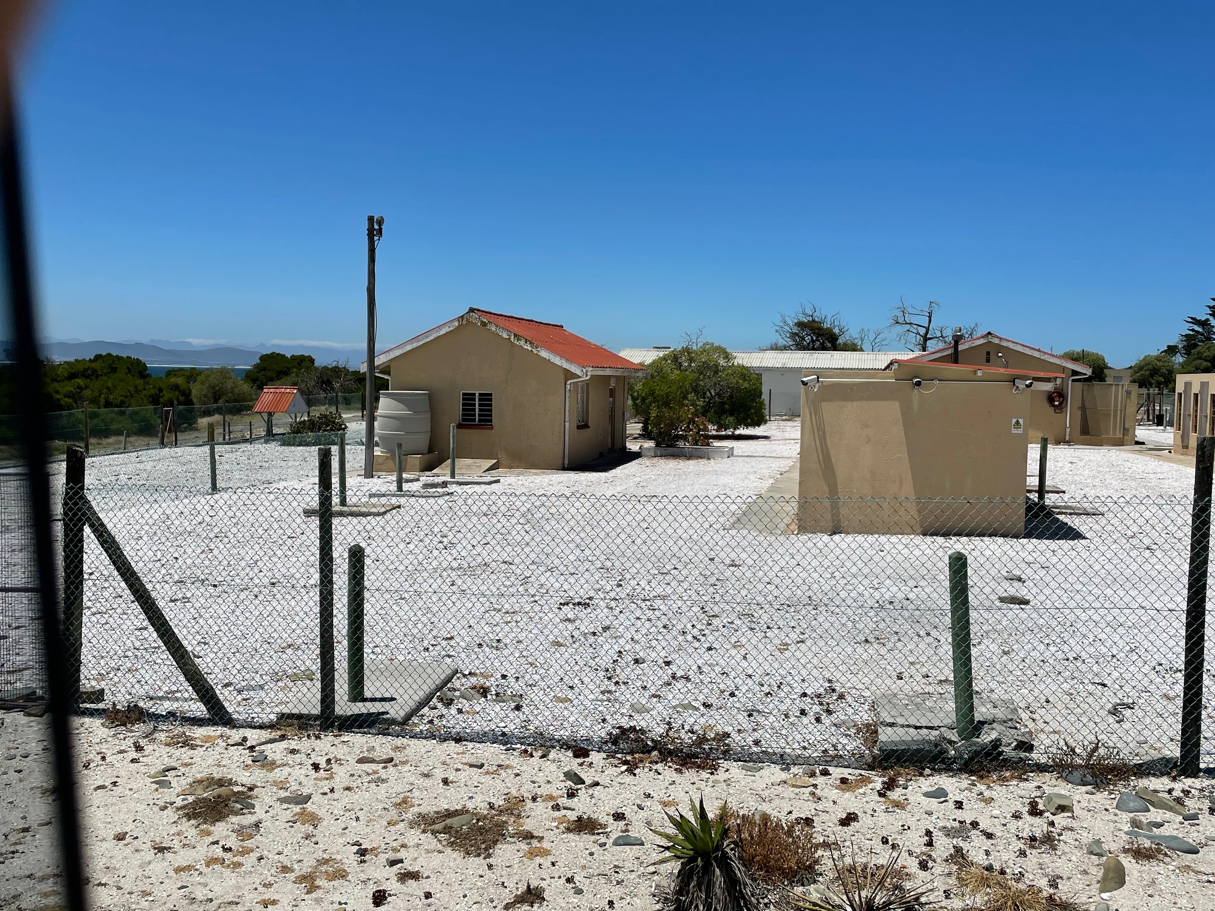 Isolation house on Robben Island where Robert Sobukwe spent six years separated from other political prisoners.