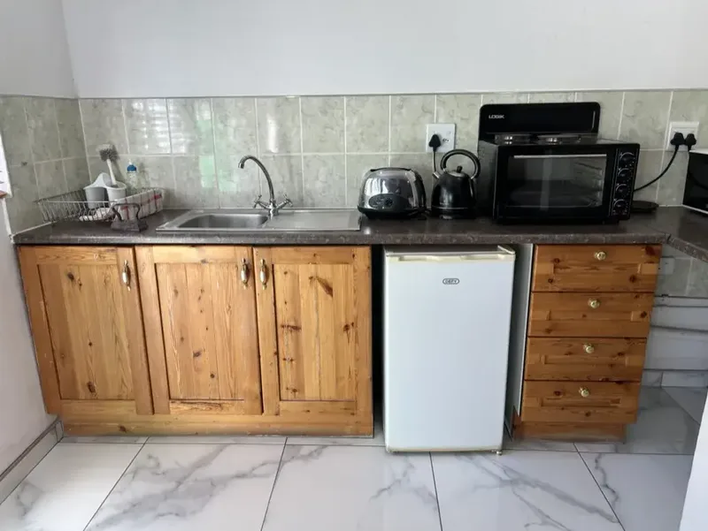 Kitchenette Room 1 and 2 at the Solomon Edwardian Guest House