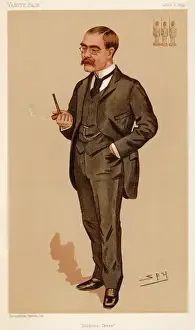 Print of Rudyard Kipling