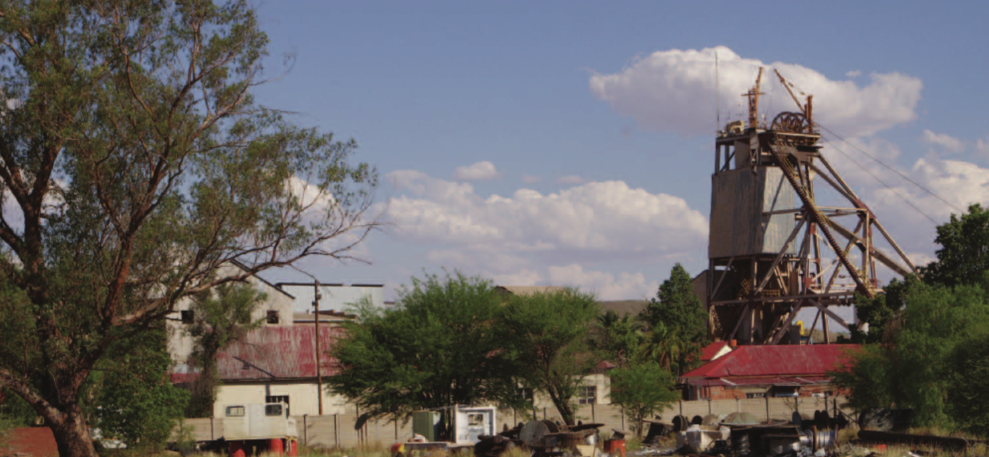 Bultfontein mine headgear