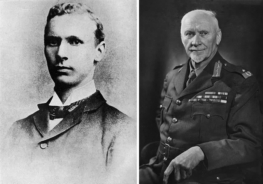 Jan Christiaan Smuts (1870–1950) at the beginning and near the end of a remarkable public career.